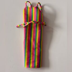 Vintage 1978 Barbie Best Buy stripe dress Fashion 1354
